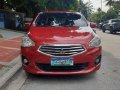 Selling Red Mitsubishi Mirage G4 2014 Automatic Gasoline at 81000 km-0