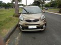 Brown Kia Picanto 2015 Manual Gasoline for sale in Las Piñas-1