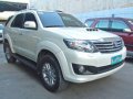 Sell 2nd Hand Pearl White 2013 Toyota Fortuner Diesel Automatic -4