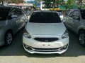 White Mitsubishi Mirage 2018 Automatic Gasoline for sale in Cebu City-3