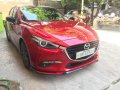 Red Mazda 3 2017 Automatic Gasoline for sale in San Juan-7
