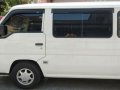 White Nissan Urvan 2014 Van at Manual Diesel for sale in Calamba-2