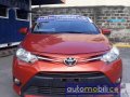 Selling Orange Toyota Vios 2017 Automatic Gasoline in Las Piñas-0