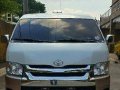 White Toyota Hiace 2016 Automatic Diesel for sale -5