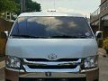 White Toyota Hiace 2016 Automatic Diesel for sale -5