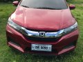 Selling Red Sedan 2017 Honda City Automatic Gasoline -0