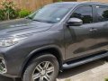 Grey Toyota Fortuner 2018 Manual Diesel for sale in Quezon City-2