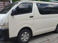 Selling White Toyota Hiace 2019 Manual Diesel at 2000 km in Quezon City-1