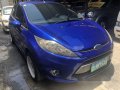 Blue Ford Fiesta 2012 Automatic Gasoline for sale in Marikina -3