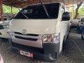 White Toyota Hiace 2017 Manual Diesel for sale in Quezon City-1