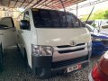 White Toyota Hiace 2017 Manual Diesel for sale in Quezon City-2