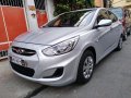 Selling Silver Hyundai Accent 2016 Sedan Automatic Gasoline at 11000 km in Manila-9