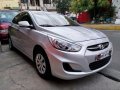 Selling Silver Hyundai Accent 2016 Sedan Automatic Gasoline at 11000 km in Manila-1