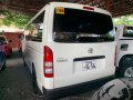 White Toyota Hiace 2017 Manual Diesel for sale in Quezon City-0