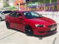 Red Mitsubishi Lancer Ex 2010 at 78000 km for sale-1
