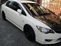 White Honda Civic 2010 Manual Gasoline for sale in Quezon City-1