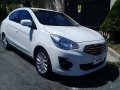 Selling White Mitsubishi Mirage G4 2016 Automatic Gasoline at 52000 km-0