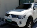 Selling Truck White 2009 Mitsubishi Strada Manual-0