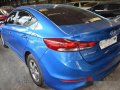 Blue Hyundai Elantra 2017 Manual Gasoline for sale in Makati-2