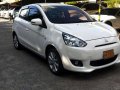 Sell White 2015 Mitsubishi Mirage Hatchback in Cainta-9