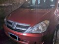 Red Toyota Innova 2008 for sale in Manual-5