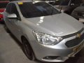 Selling Silver Chevrolet Sail 2017 Automatic Gasoline in Makati-4