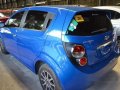 Blue Chevrolet Sonic 2015 Manual Gasoline for sale in Makati-3