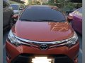 Orange Toyota Vios 2015 Sedan for sale in Makati-0