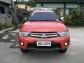 Selling Red Mitsubishi Strada 2014 at 49000 km in Quezon City-9