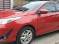 Red Toyota Vios 2018 Manual Gasoline for sale in Quezon City-1
