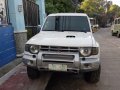 Sell White 2003 Mitsubishi Pajero at 88000 km in Quezon City-8