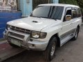 Sell White 2003 Mitsubishi Pajero at 88000 km in Quezon City-7