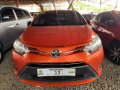 Selling Orange Toyota Vios 2015 Automatic Gasoline in Quezon City-0