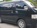 Selling Black Toyota Hiace 2018 Manual Diesel at 10000 km in Quezon City-1