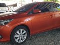 Orange Toyota Vios 2015 at 10000 km for sale in Quezon City-1