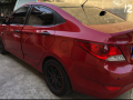 Red Hyundai Accent 2013 Sedan for sale in Quezon City -0