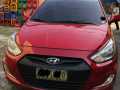 Red Hyundai Accent 2013 Sedan for sale in Quezon City -3