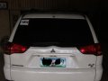 White 2012 Mitsubishi Montero Automatic Diesel for sale -1