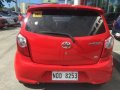 Red Toyota Wigo 2016 for sale Automatic-0