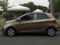 Selling Brown Kia Picanto 2015 Manual Gasoline in Las Piñas-0