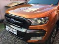Orange Ford Ranger 2016 for sale Automatic-3