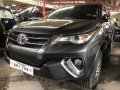 Gray Toyota Fortuner 2018 Manual Diesel for sale in Quezon City-3