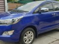 Selling Blue Toyota Innova 2017 at 10000 km in Quezon City-0