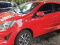 Selling Red Toyota Wigo 2018 Manual Gasoline in Quezon City-1