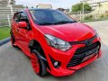 Sell Red 2017 Toyota Wigo at Manual Gasoline at 14000 km in Cebu City-0