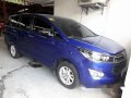 Selling Blue Toyota Innova 2017 at 12336 km in Quezon City-4