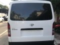 White Toyota Hiace 2017 Manual Diesel for sale in Quezon City-2