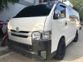 White Toyota Hiace 2017 Manual Diesel for sale in Quezon City-4