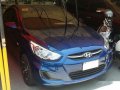 Selling Blue Hyundai Accent 2016 Automatic Gasoline -5