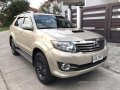 Selling Beige Toyota Fortuner 2015 at 30000 km -9